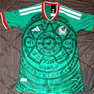 2025/26 Mexico Home Soccer Jersey XL Slim Fit National Team Kit